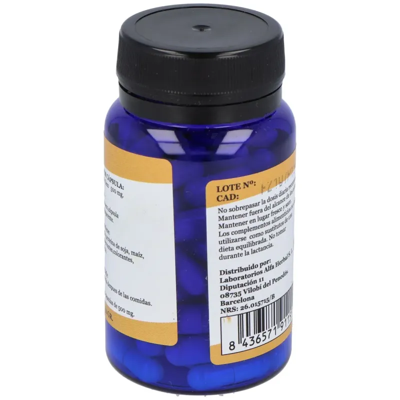 Alfa herbal raiz de loto 60 perlas | Farmacia Barata