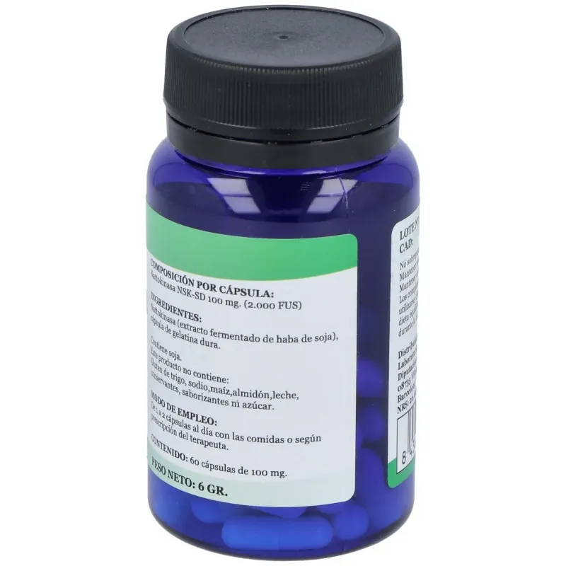 Alfa herbal nattokinasa 60caps | Farmacia Barata