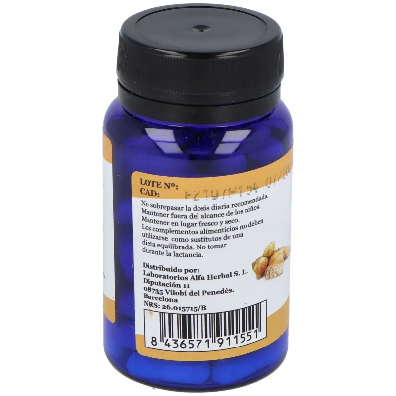 Alfa herbal raiz de loto 60 perlas | Farmacia Barata