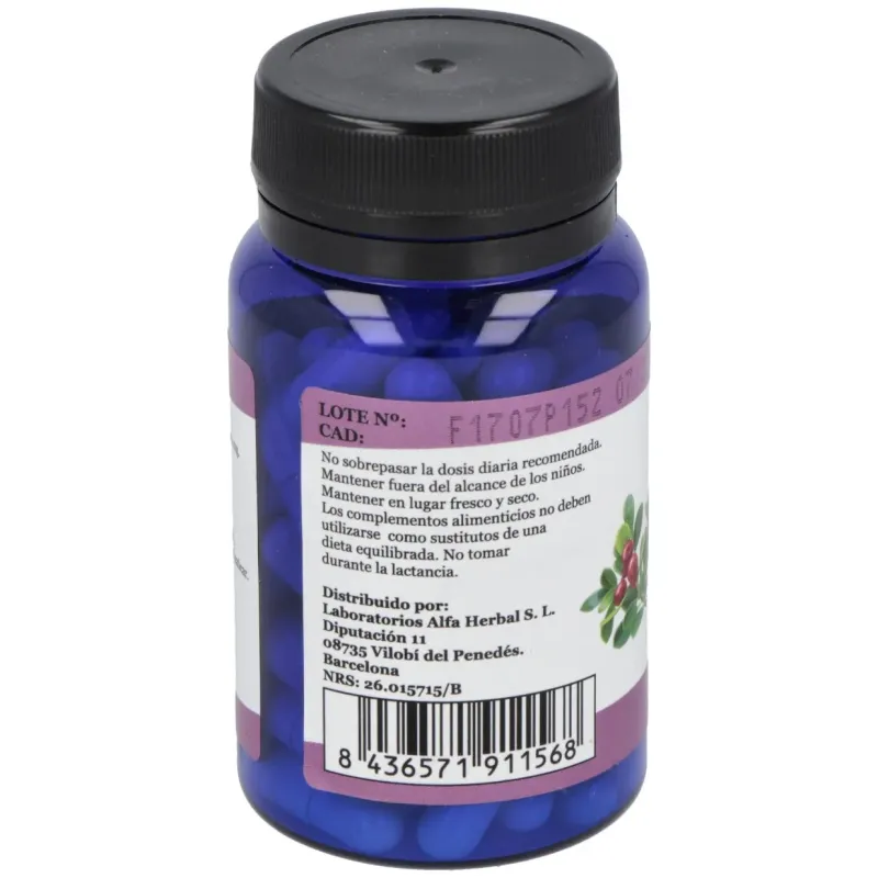 Alfa herbal uva ursi gayuba 60caps | Farmacia Barata
