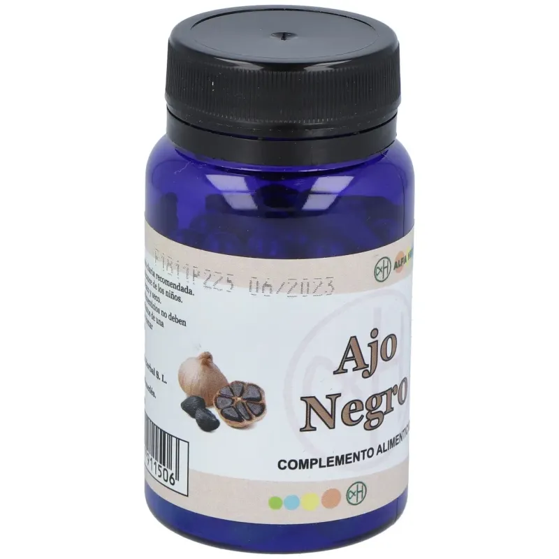 Alfa herbal ajo negro 60caps | Farmacia Barata