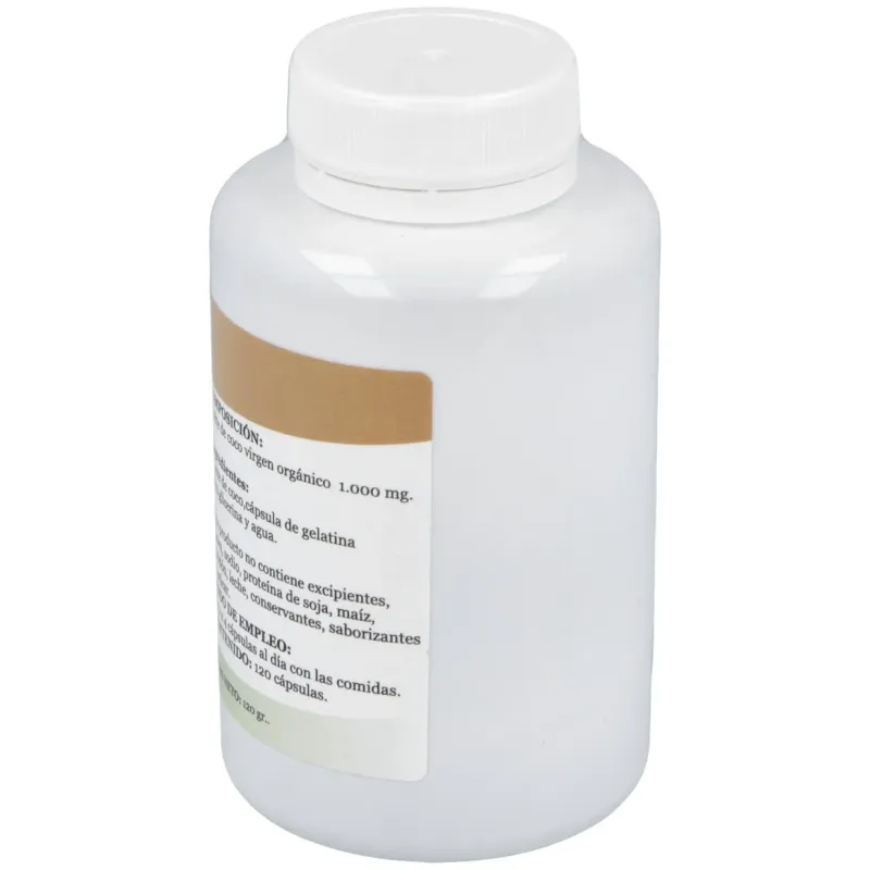 Alfa herbal aceite de coco 120caps | Farmacia Barata
