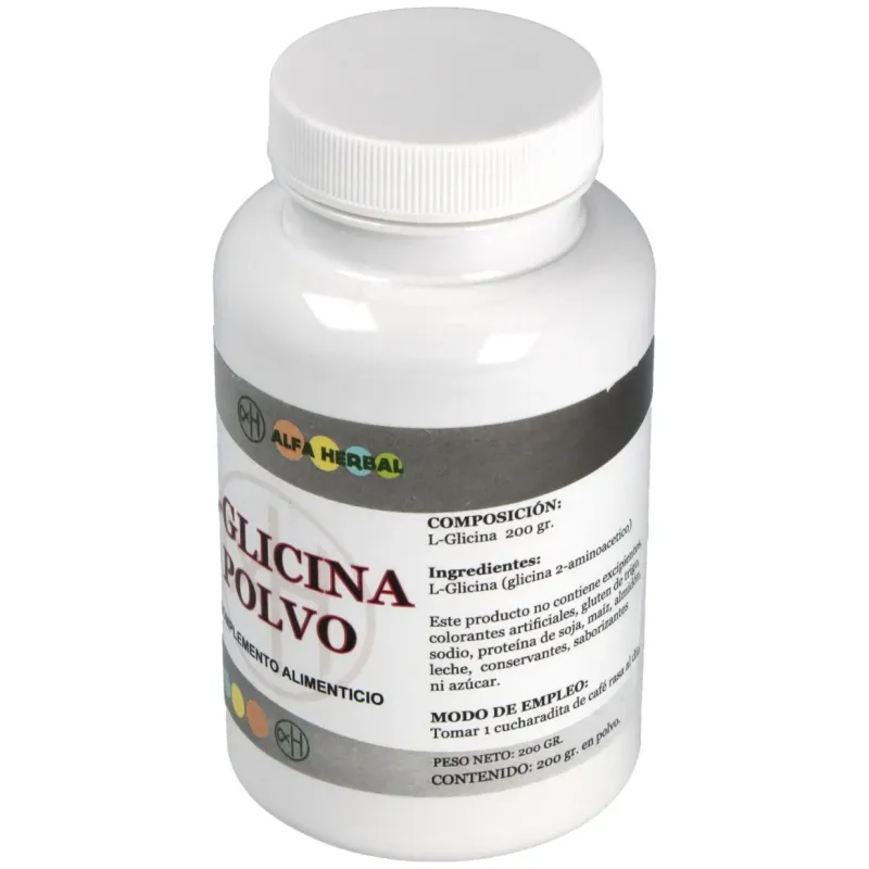 L-glicina polvo 200gr. | Farmacia Barata