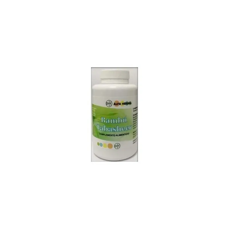 Alfa herbal bambú tabasheer 200caps | Farmacia Barata