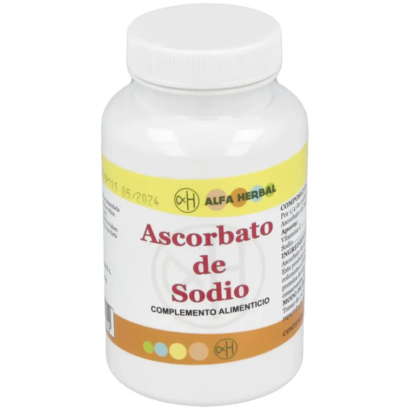 Alfa herbal ascorbato sodico polvo 250g | Farmacia Barata