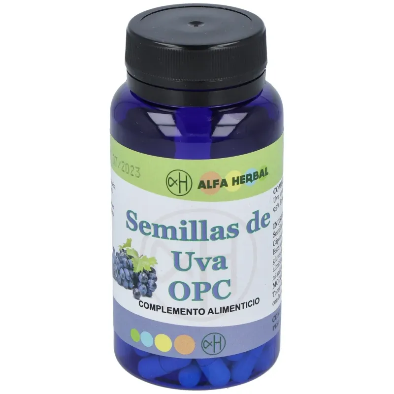 Opc semillas de uva 90cap. | Farmacia Barata