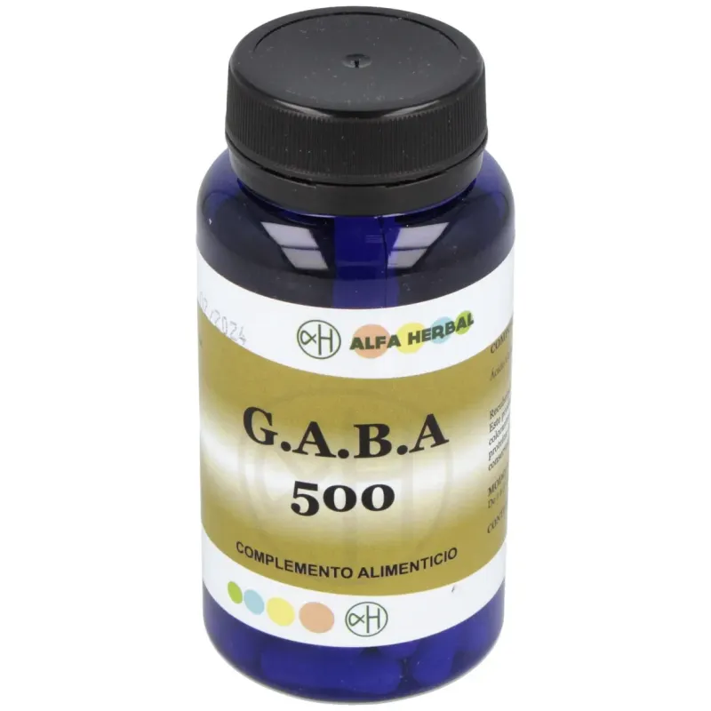 Alfa herbal gaba 500mg 60caps | Farmacia Barata