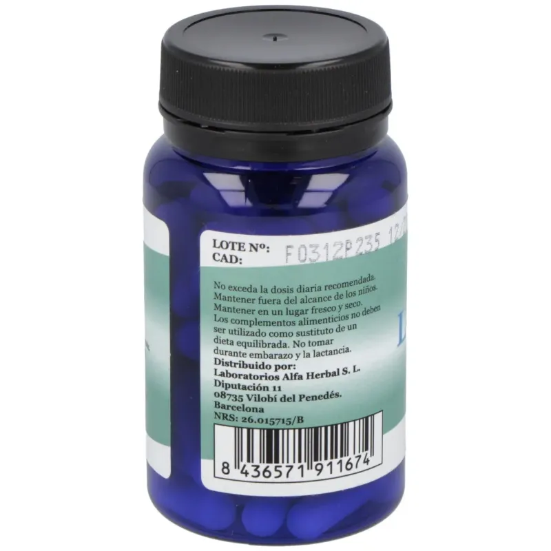 Alfa herbal l-cisteina 60caps | Farmacia Barata
