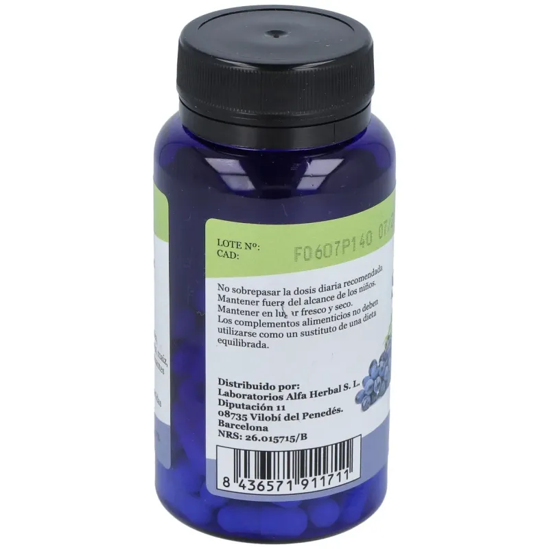 Opc semillas de uva 90cap. | Farmacia Barata