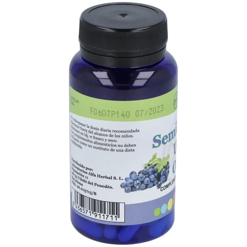 Opc semillas de uva 90cap. | Farmacia Barata