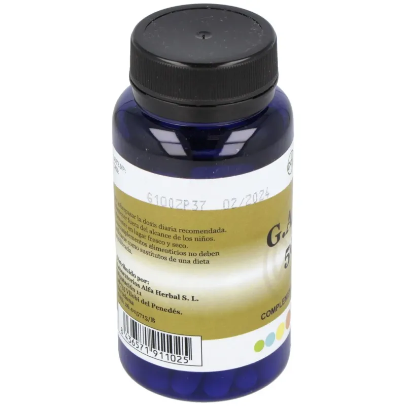 Alfa herbal gaba 500mg 60caps | Farmacia Barata