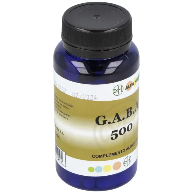 Alfa herbal gaba 500mg 60caps | Farmacia Barata