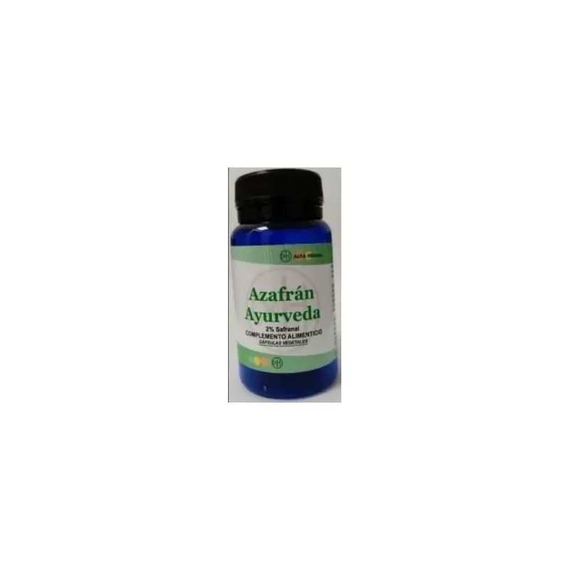 Alfa herbal azafran ayurveda 50caps | Farmacia Barata