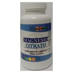 Alfa herbal magnesio citrato polvo 200g