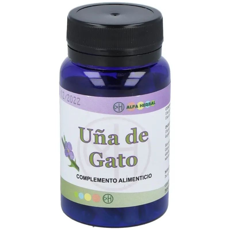 Alfa herbal uña de gato 60caps | Farmacia Barata
