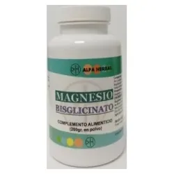 Alfa herbal magnesio bisglicinato polvo 200g