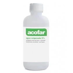 Acofar Agua oxígenada 5%, 250 ml.