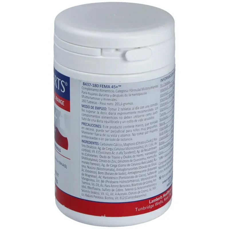 Lamberts fema 45+ 180 comp | Farmacia Barata Lamberts fema 45+ 180 comp | Farmacia Barata