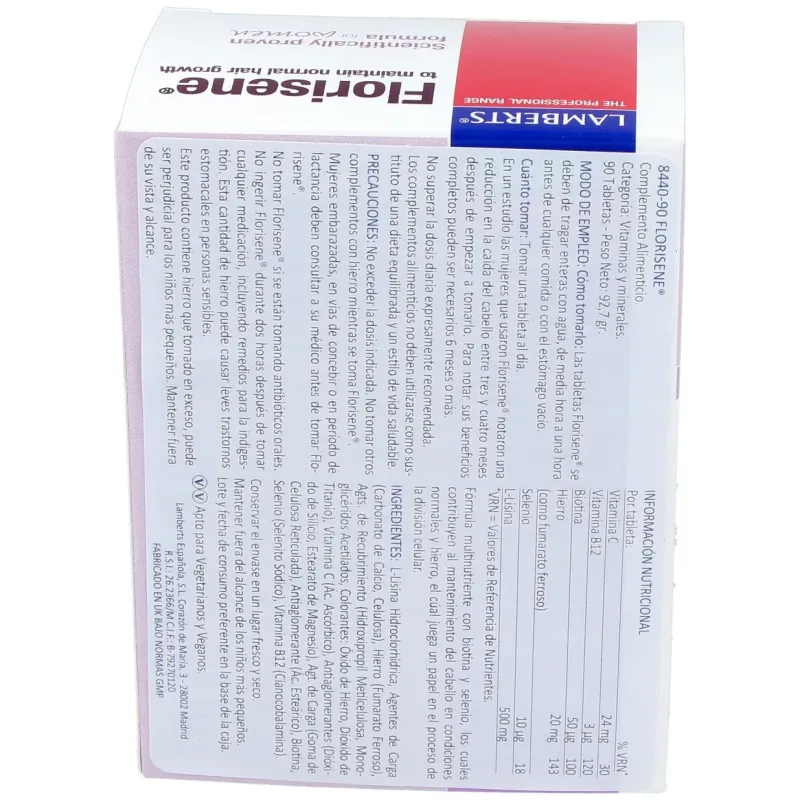 Lamberts florisene 90comp | Farmacia Barata