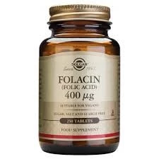 Solgar Folacin (acido folico), 250 comprimidos.