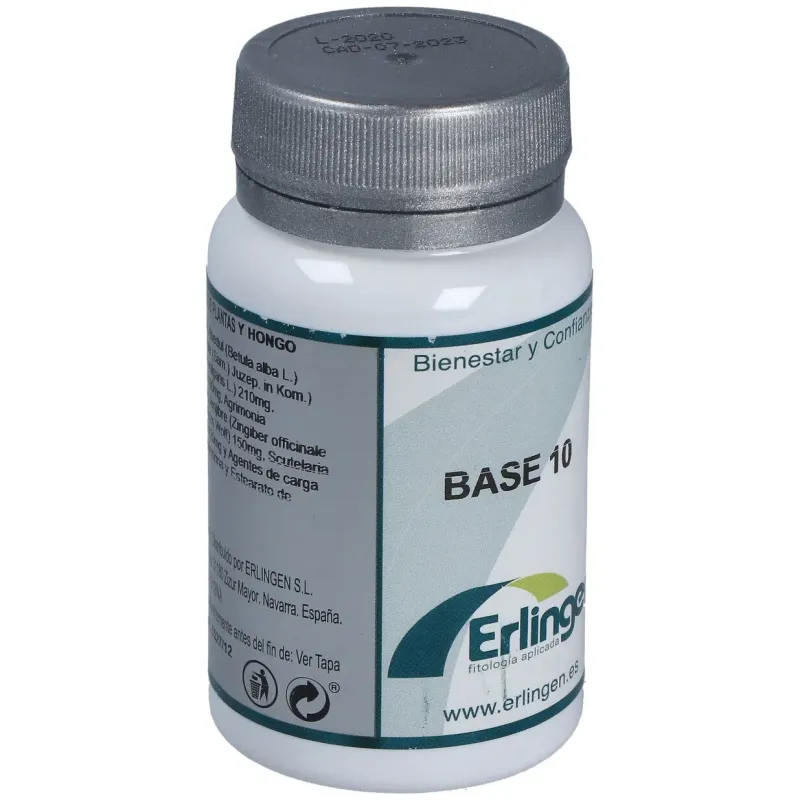 Erlingen base 10 60comp | Farmacia Barata