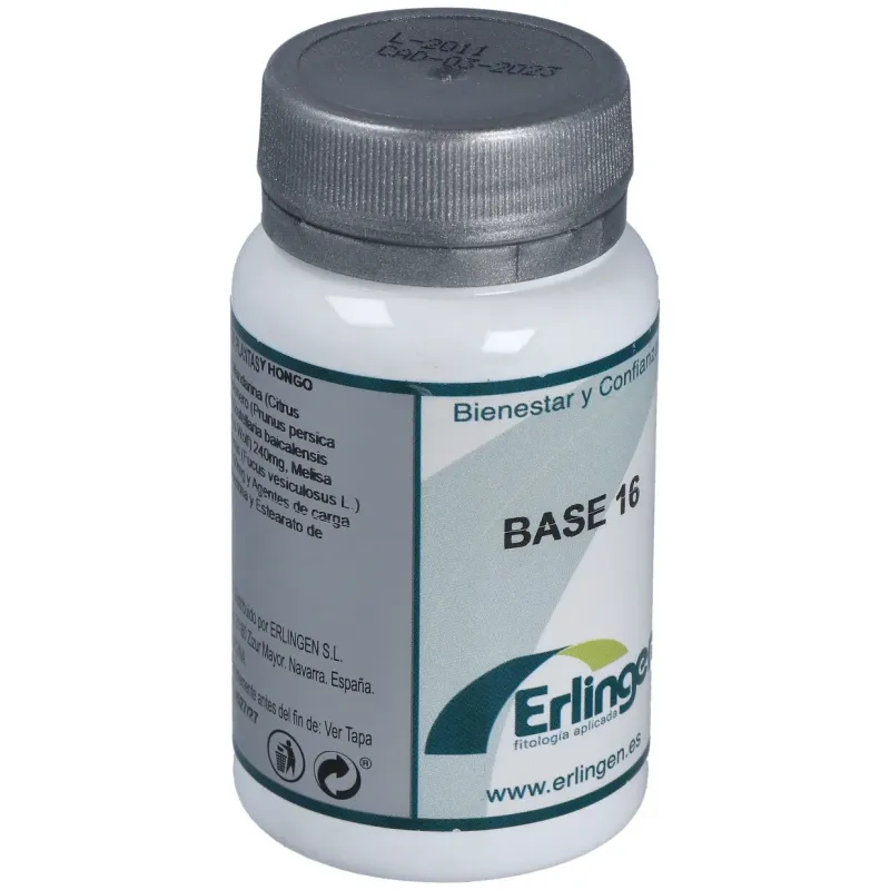 Erlingen base 16 60caps | Farmacia Barata