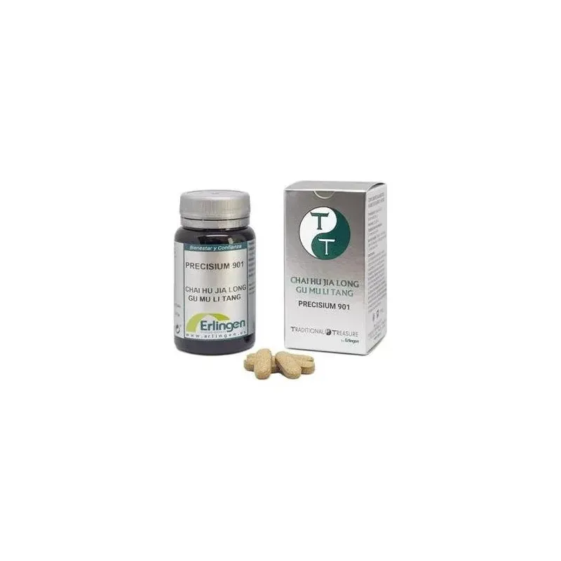 Erlingen precisium 901 chai hu jia long gu mu li tang 60comp | Farmacia Barata Erlingen precisium 901 chai hu jia long gu mu li tang 60comp | Farmacia Barata
