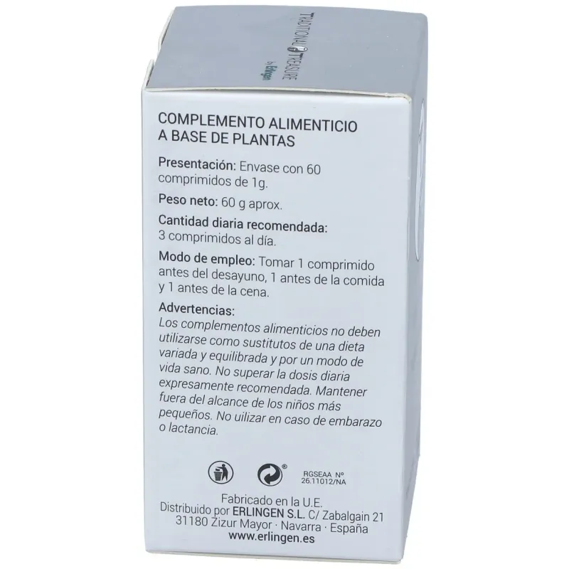 Erlingen precisium 900 yue ju wan 60comp | Farmacia Barata