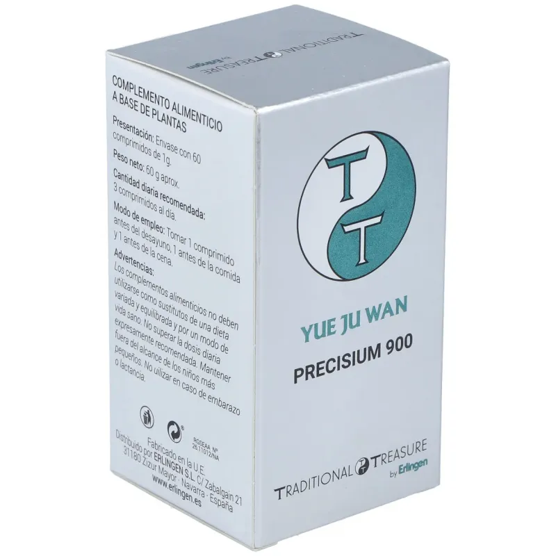 Erlingen precisium 900 yue ju wan 60comp | Farmacia Barata