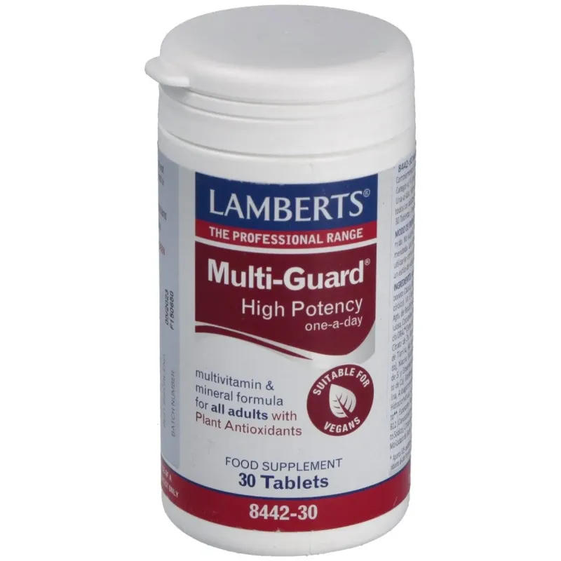 Multi-guard vit. y minerales (una al dia) 30 comp. | Farmacia Barata