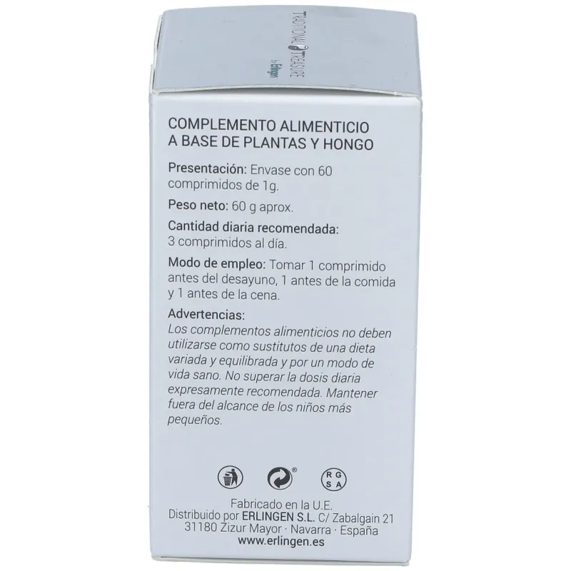 Erlingen cebada germinada 60comp | Farmacia Barata