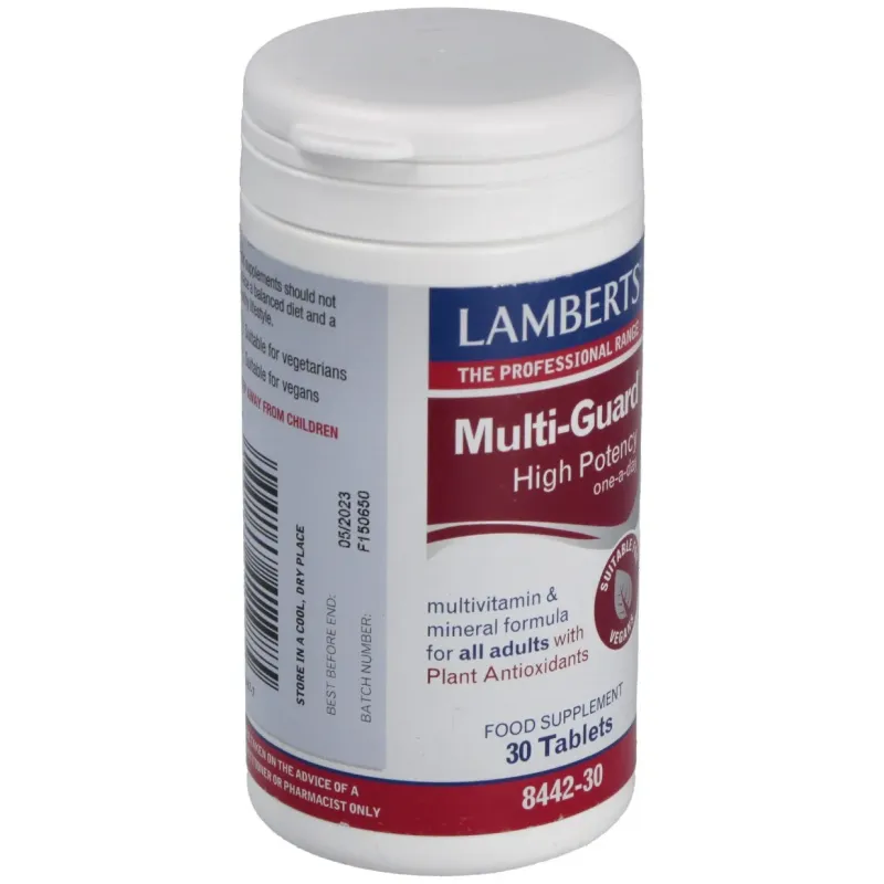 Multi-guard vit. y minerales (una al dia) 30 comp. | Farmacia Barata