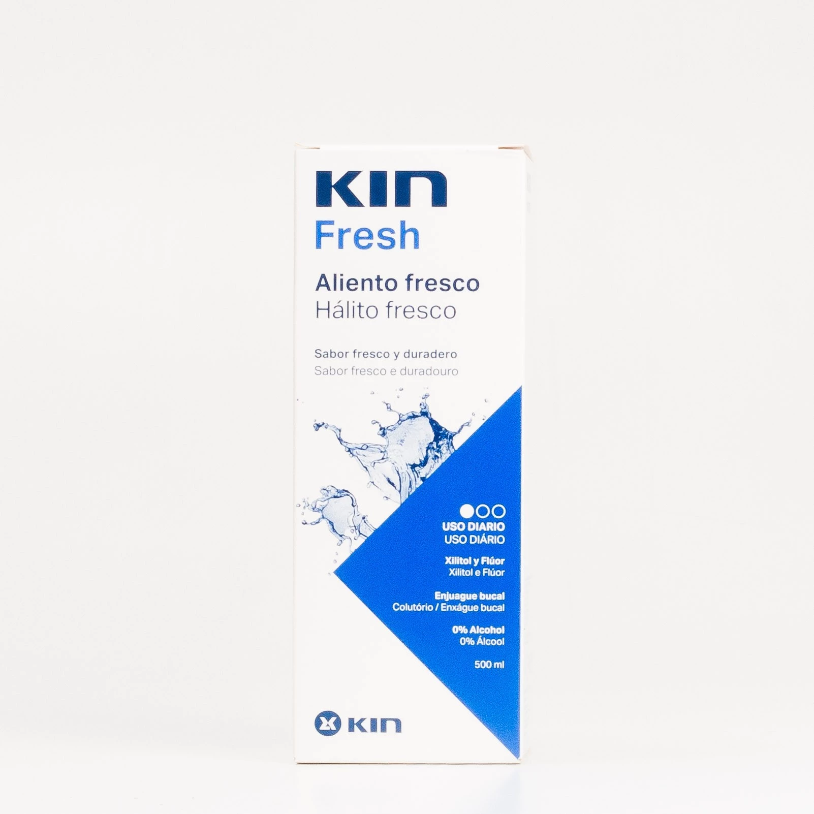 Kin Fresh Enjuague Bucal Aliento Fresco, 500ml.