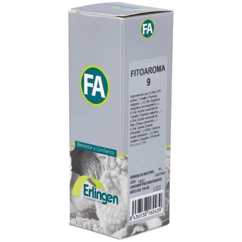 Erlingen fitoaroma 9 55ml | Farmacia Barata