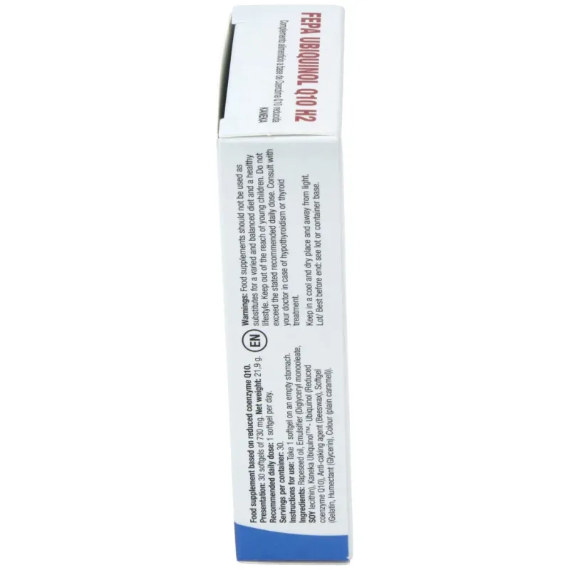 Fepa-ubiquinol q10 50mg. 30perlas | Farmacia Barata