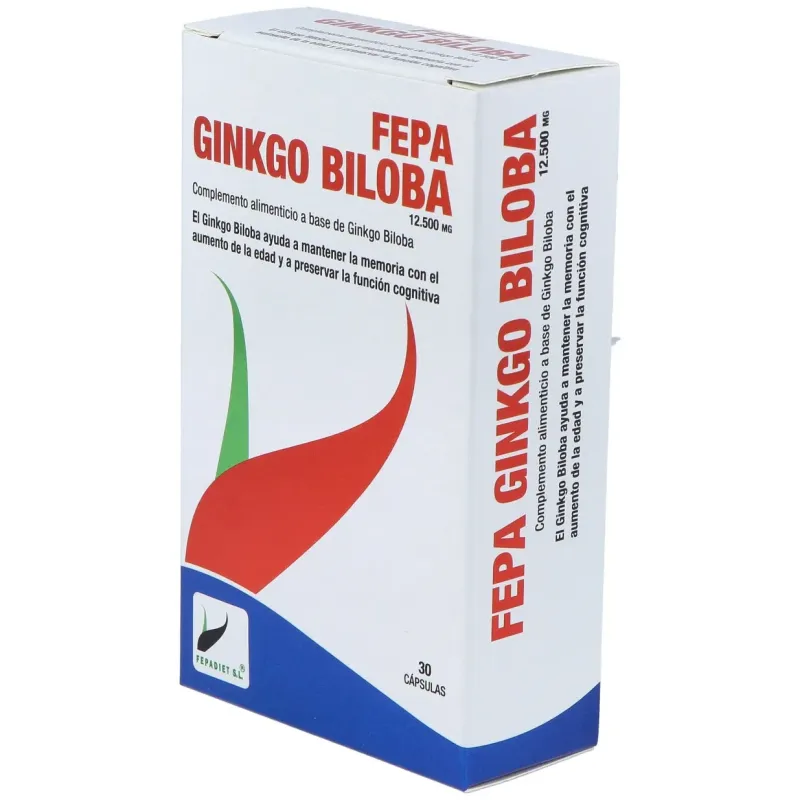 Fepa-ginkgo biloba 50:1 12.500mg. 30cap. | Farmacia Barata