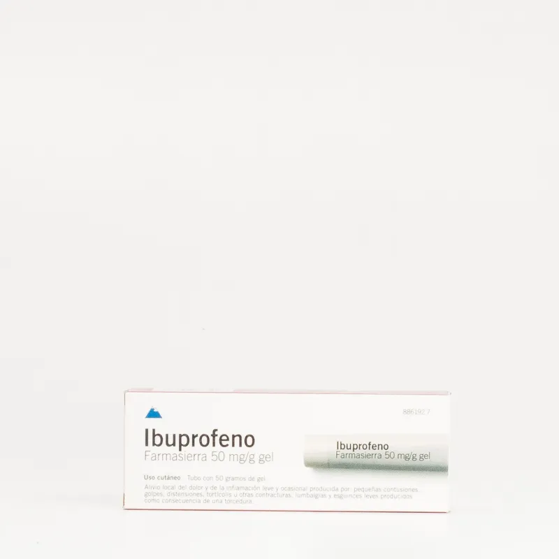 IBUPROFENO FARMASIERRA TOPICO 50 MG/G GEL TOPICO 50 G