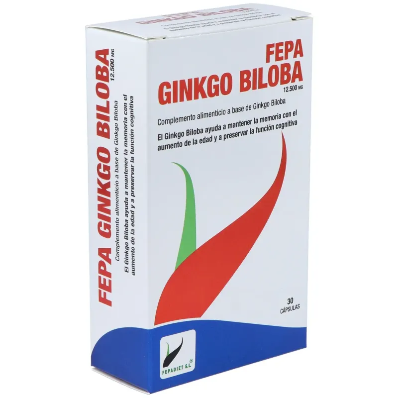 Fepa-ginkgo biloba 50:1 12.500mg. 30cap. | Farmacia Barata