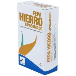 Fepadiet hierro liposomado 30mg 60caps | Farmacia Barata