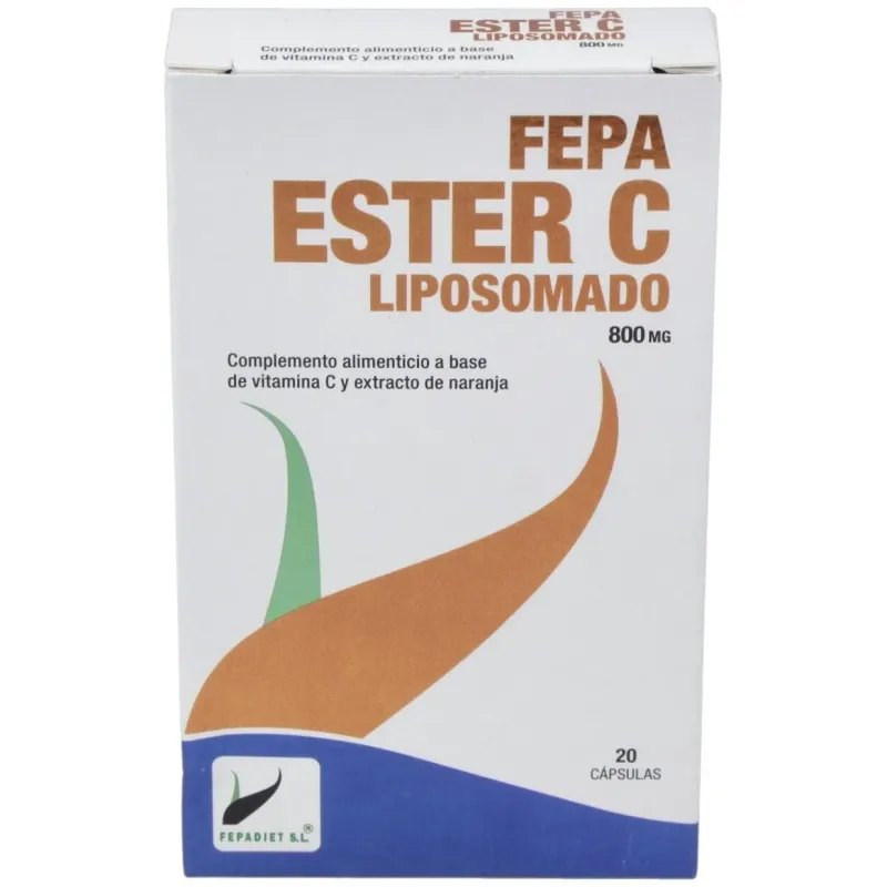 Fepadiet fepa-ester c liposomado 800mg 20caps | Farmacia Barata Fepadiet fepa-ester c liposomado 800mg 20caps | Farmacia Barata