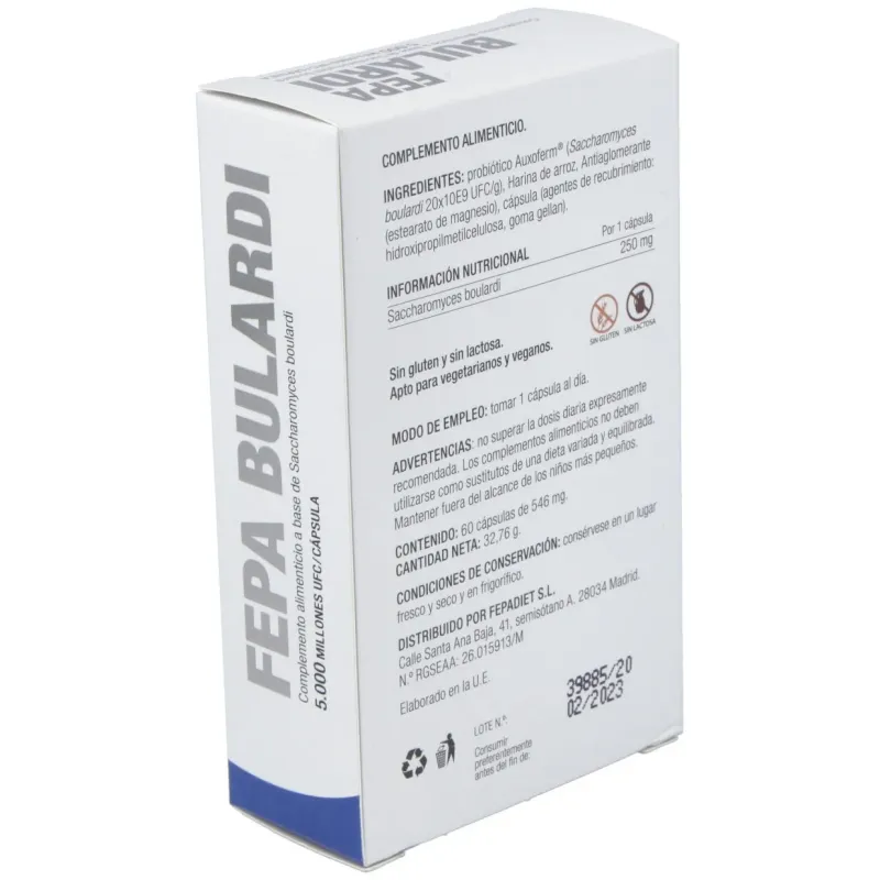Fepadiet bulardi 60caps | Farmacia Barata