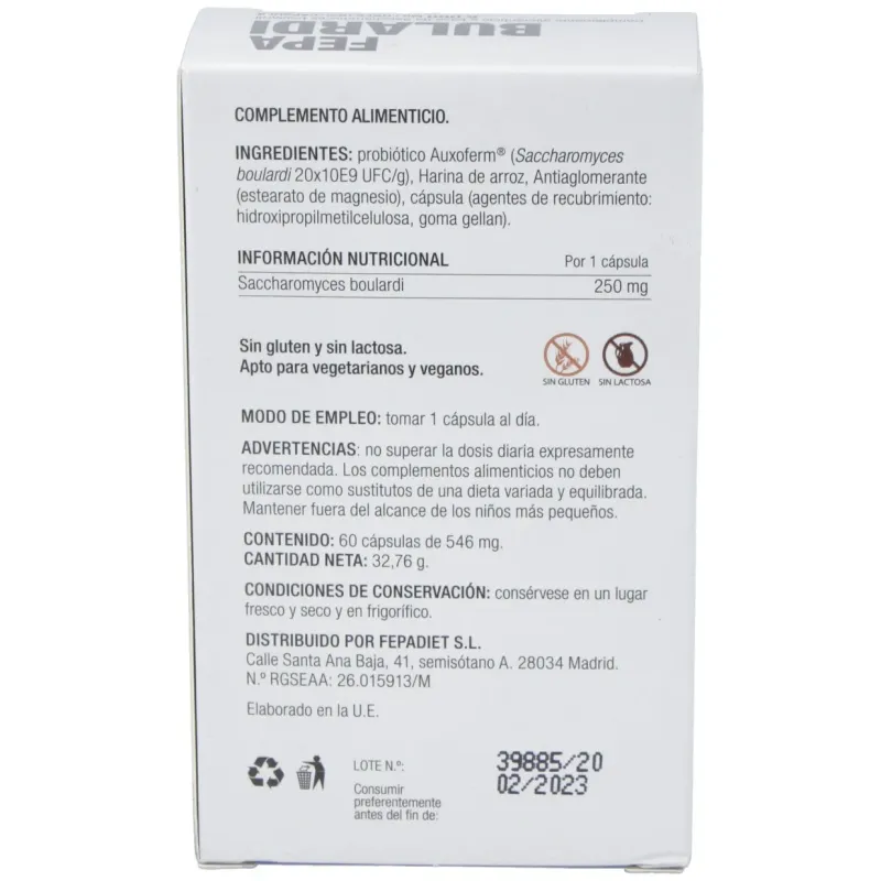 Fepadiet bulardi 60caps | Farmacia Barata