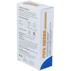Fepadiet hierro liposomado 30mg 60caps | Farmacia Barata