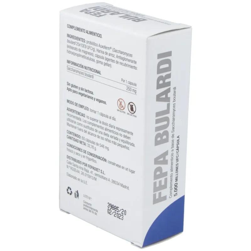 Fepadiet bulardi 60caps | Farmacia Barata