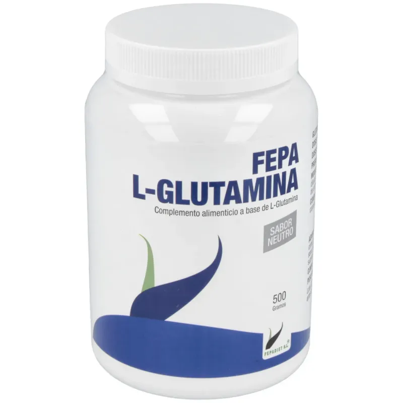 Fepa-l-glutamina sabor neutro 500gr. | Farmacia Barata
