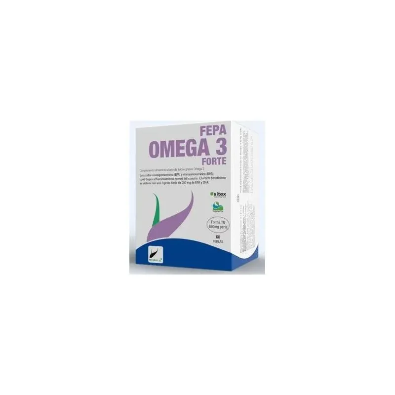 Fepa-omega 3 forte 60perlas | Farmacia Barata