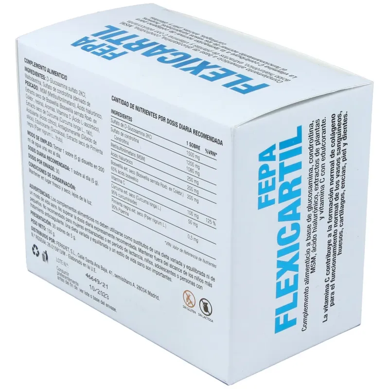 Fepadiet flexicartil 30 sobres | Farmacia Barata