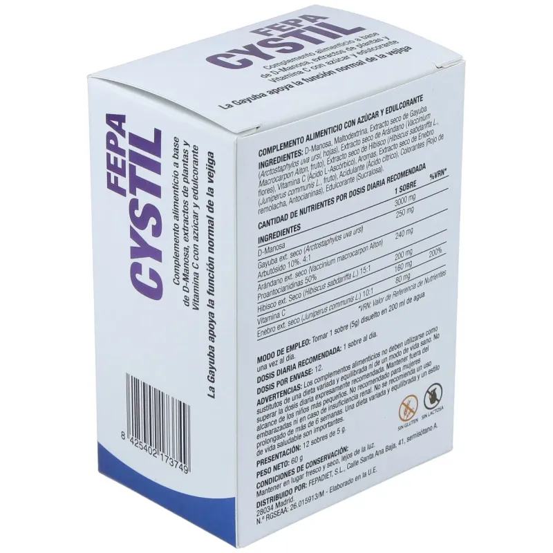 Fepadiet fepa-cystil 12 sobres | Farmacia Barata