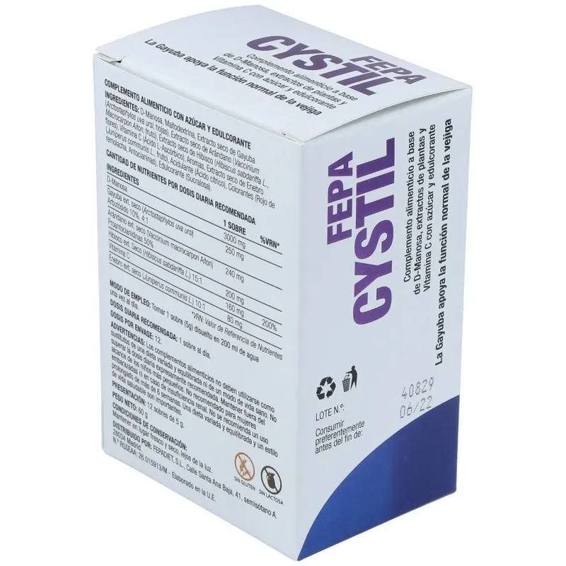 Fepadiet fepa-cystil 12 sobres | Farmacia Barata