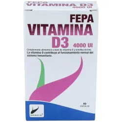 Fepa-vitamina d3 4000ui 60cap.